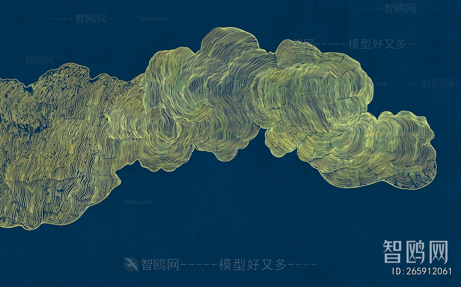 新中式壁纸壁画