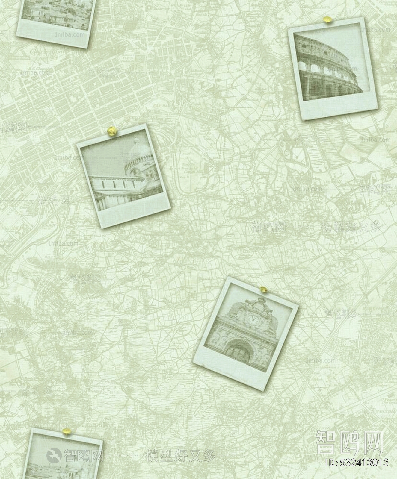 European Style Wallpaper