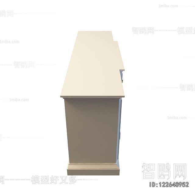 Simple European Style Side Cabinet