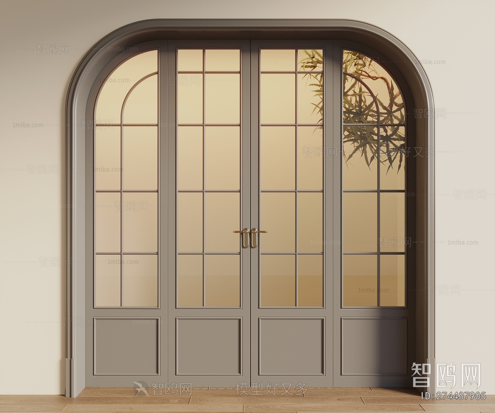 French Style Double Door
