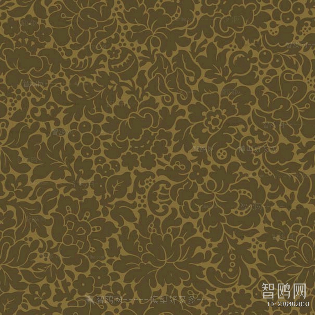 欧式花纹壁纸