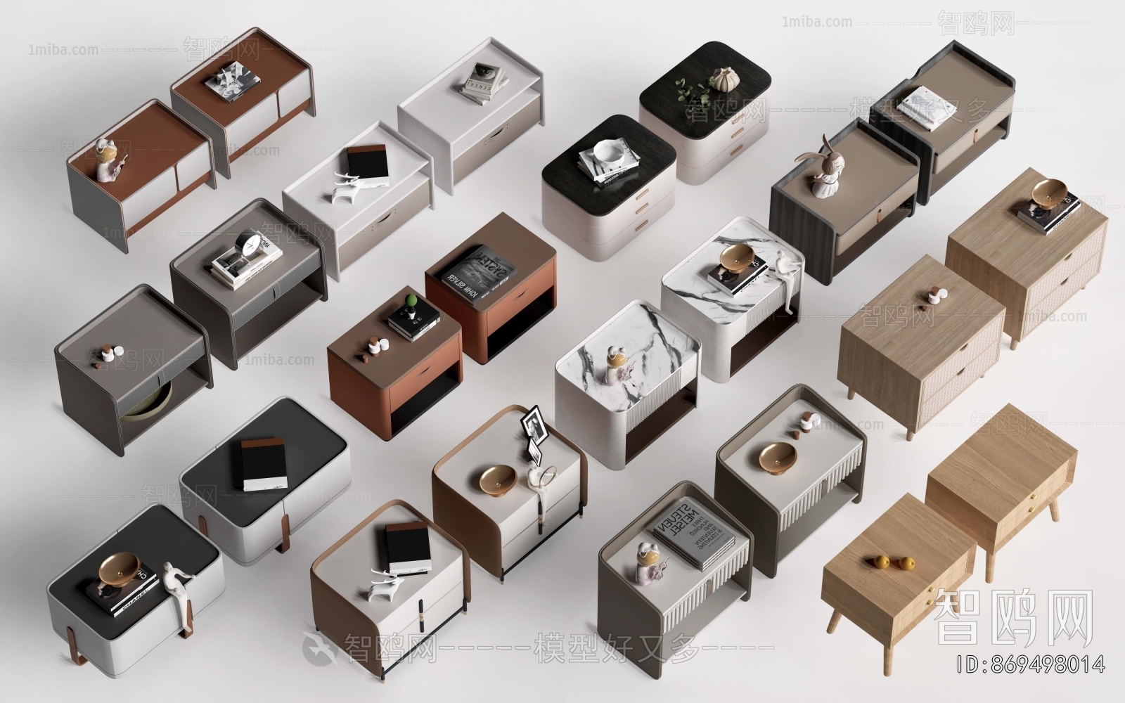 Modern Bedside Cupboard