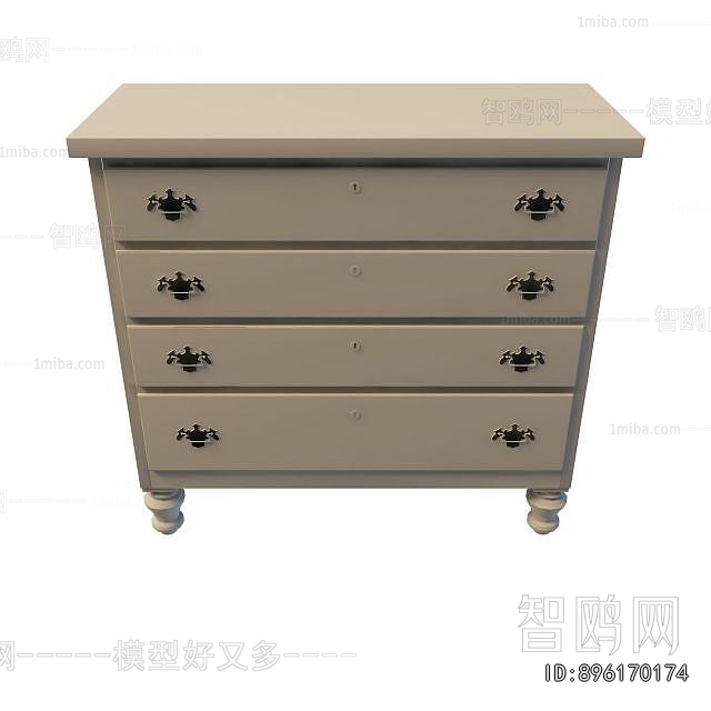Simple European Style Chest Of Drawers