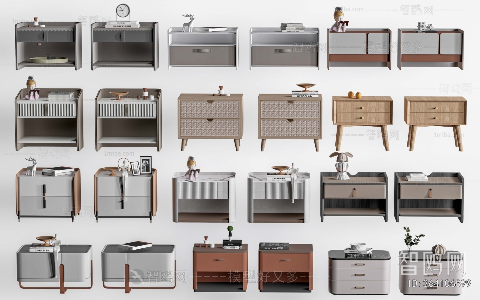 Modern Bedside Cupboard