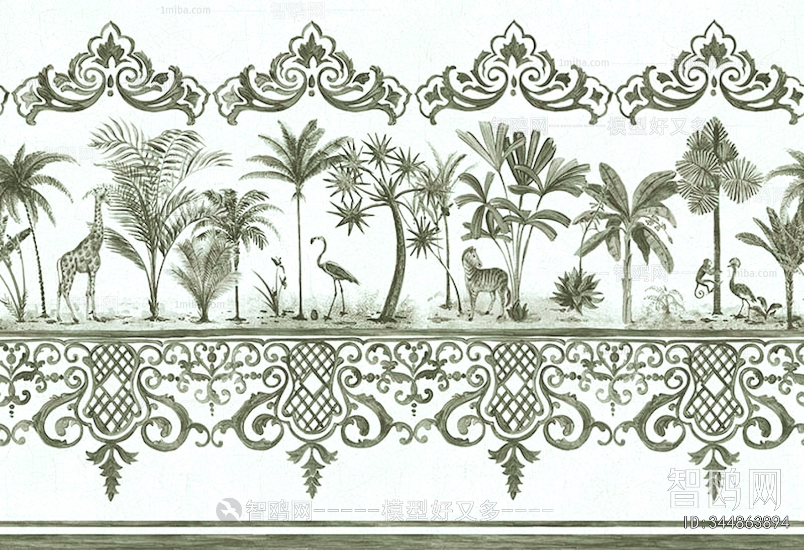 European Style Wallpaper