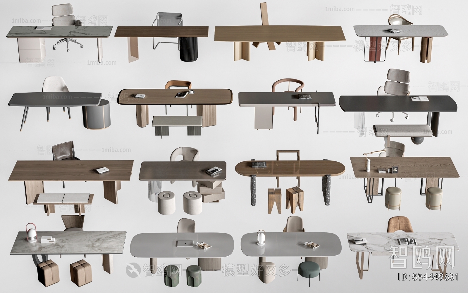 Modern Computer Desk And Chair