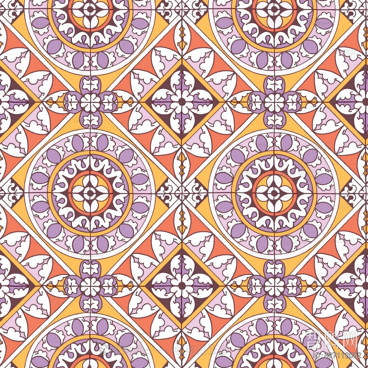 欧式花纹壁纸