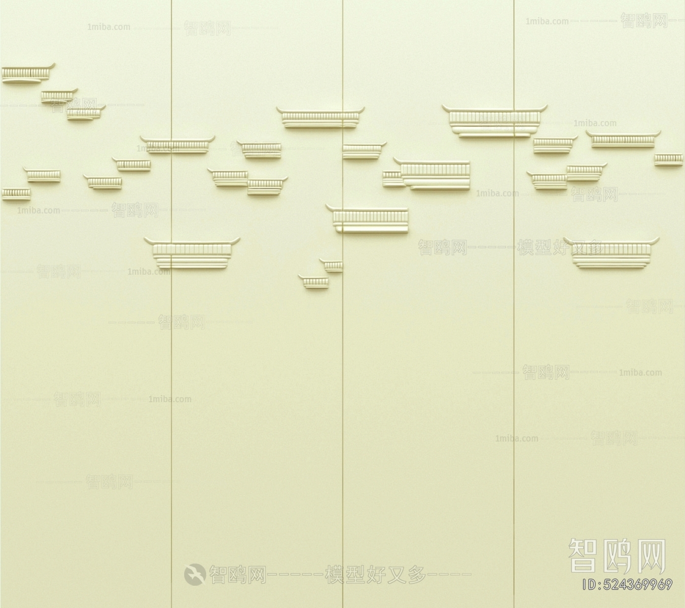 新中式壁纸壁画
