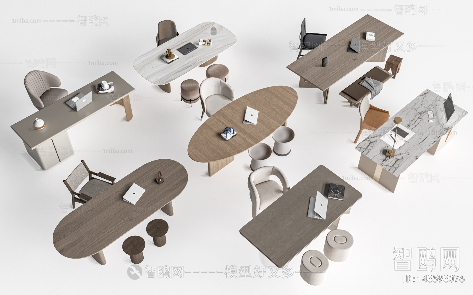 Modern Computer Desk And Chair