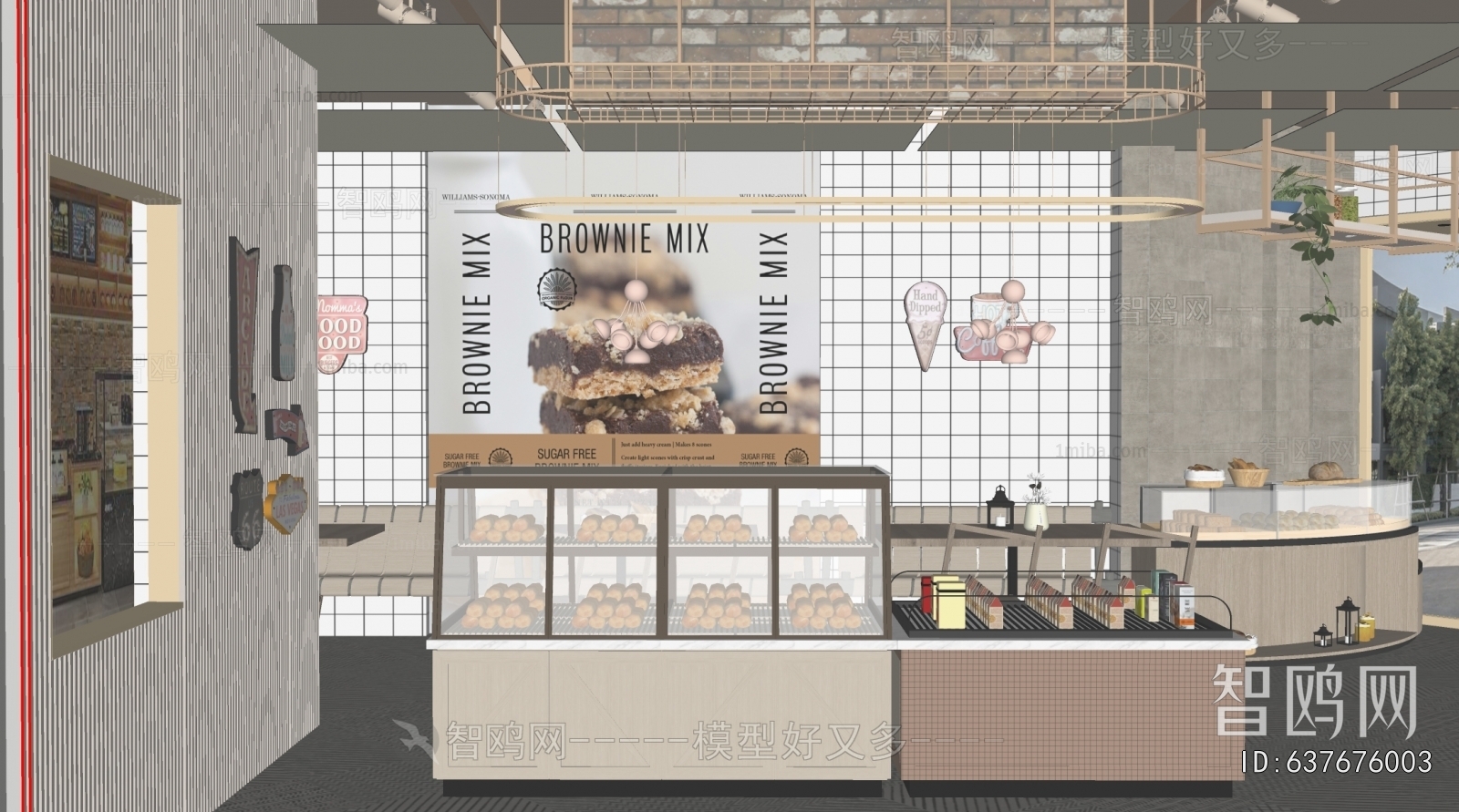 现代蛋糕店