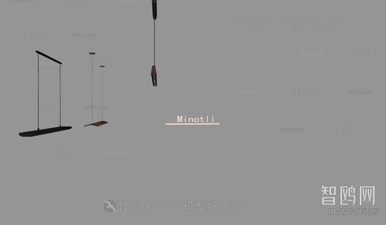 Modern Long Chandelier