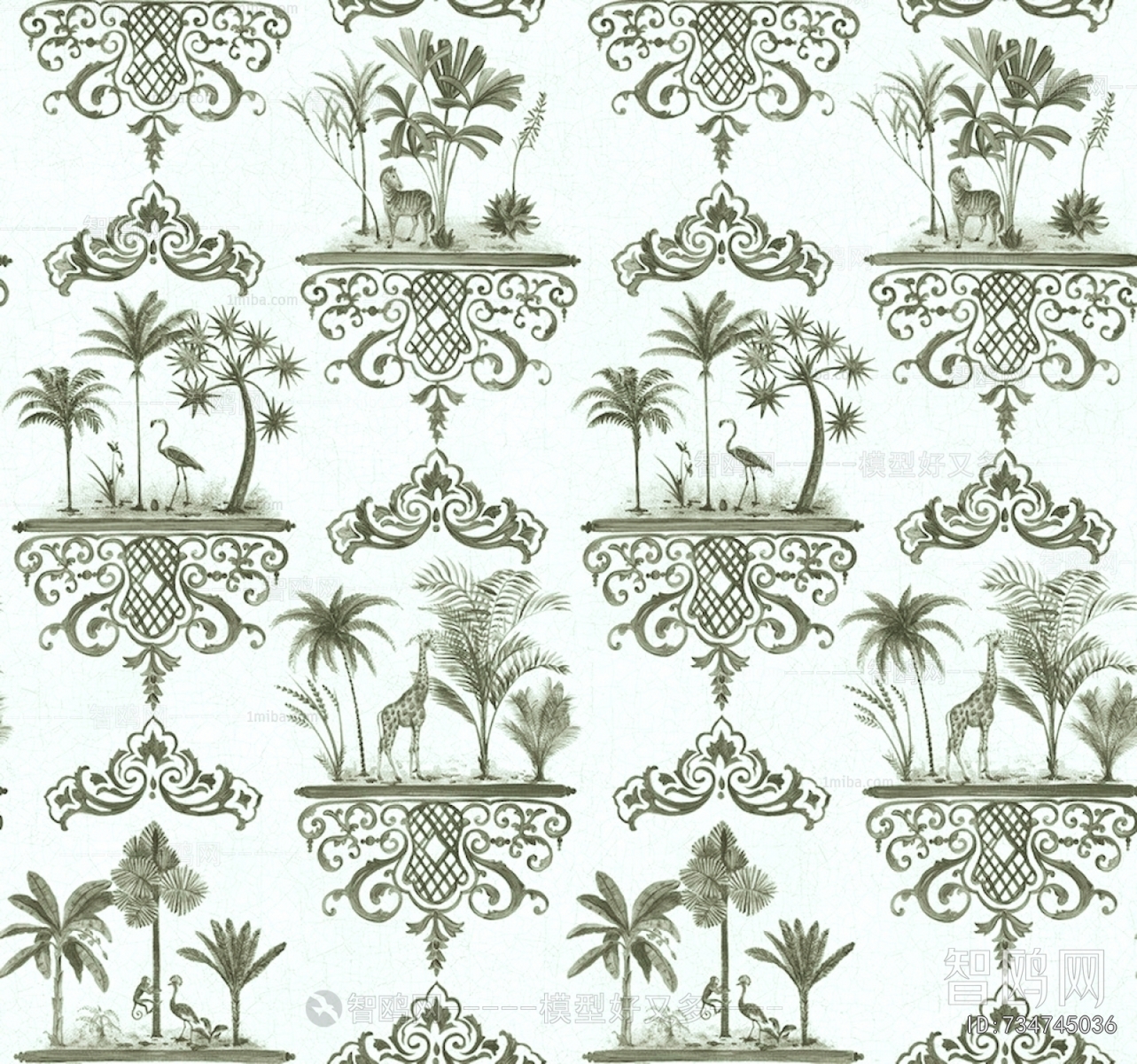 European Style Wallpaper