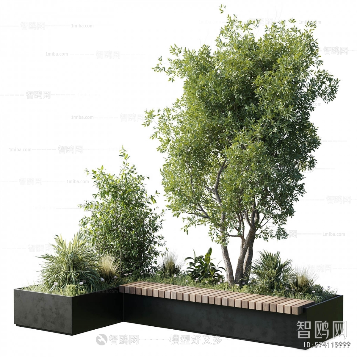 Modern Flower Bed, Flower Bowl, Flower Box
