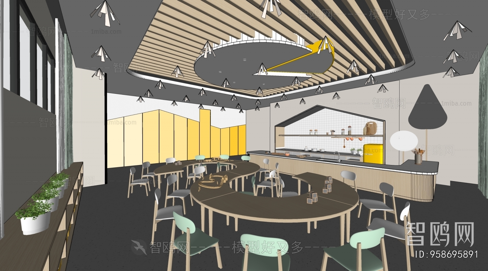 Modern Kindergarten Classrooms