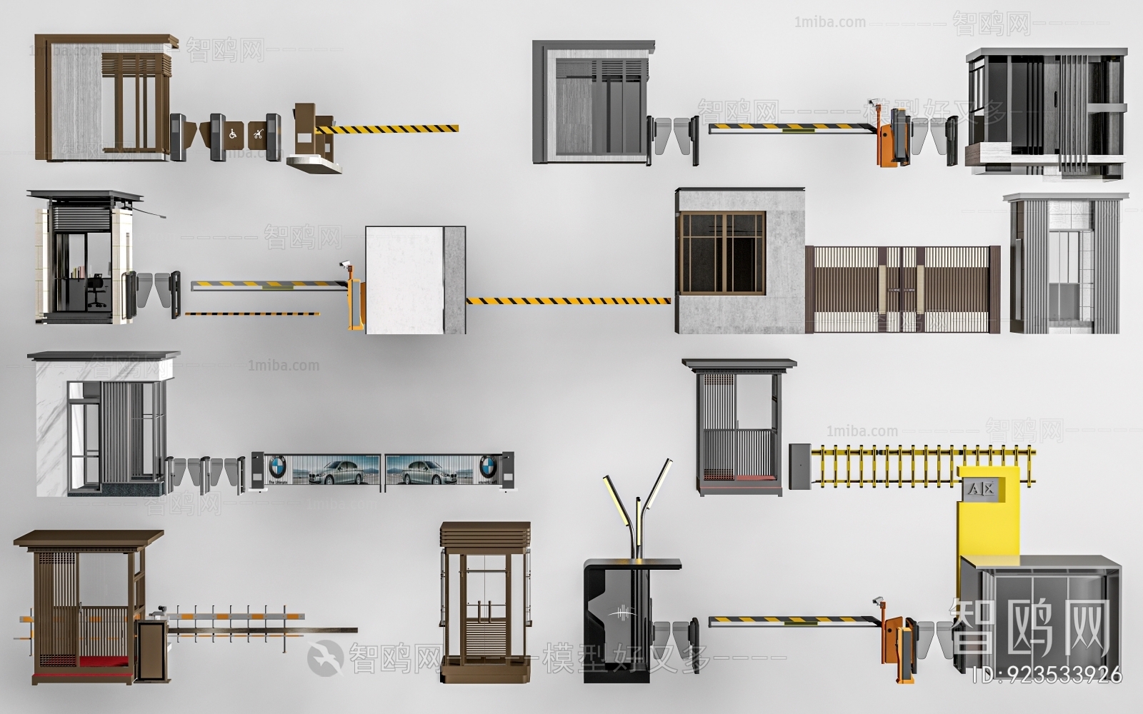 Modern Security Booth