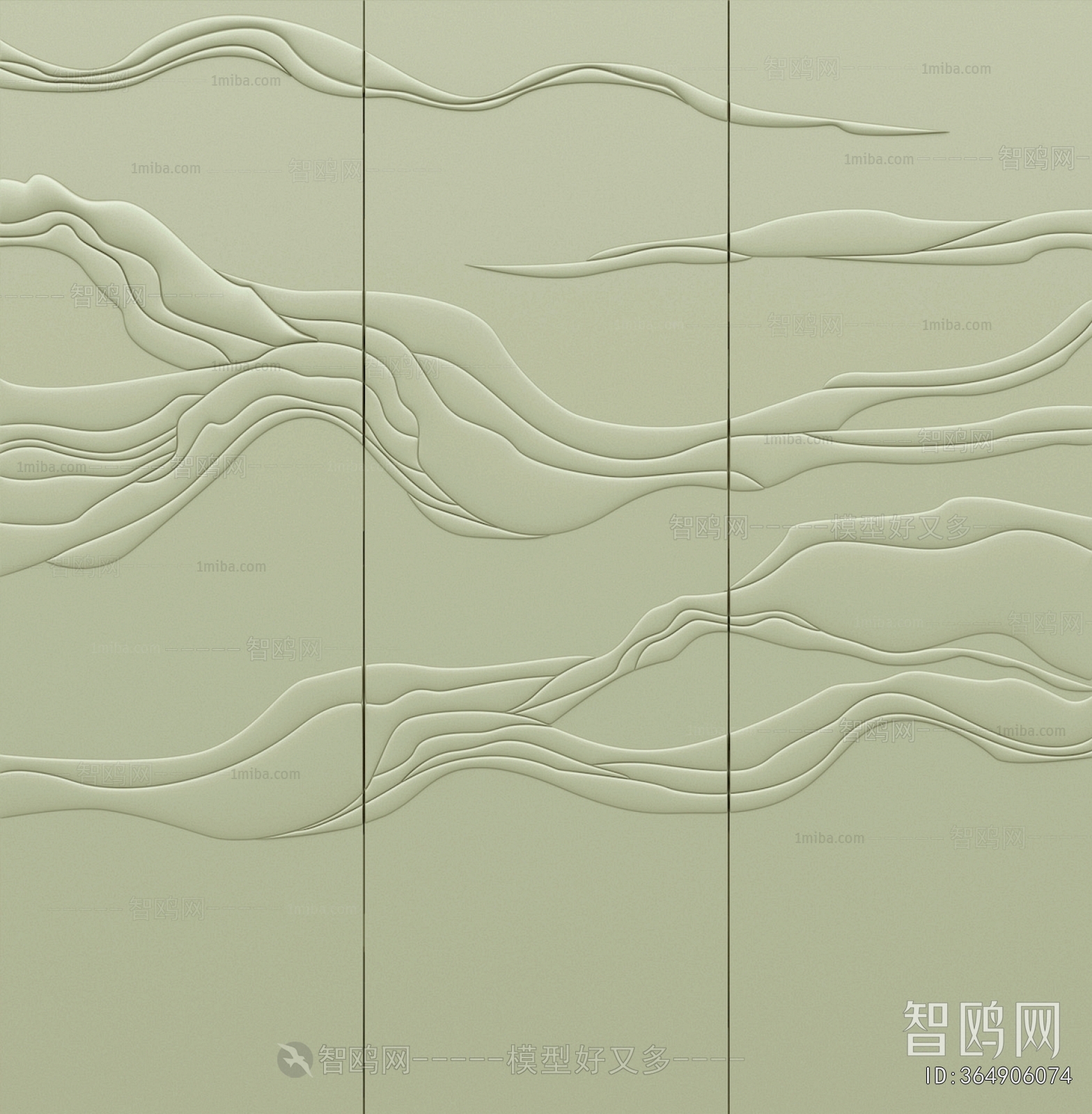 现代花纹壁纸