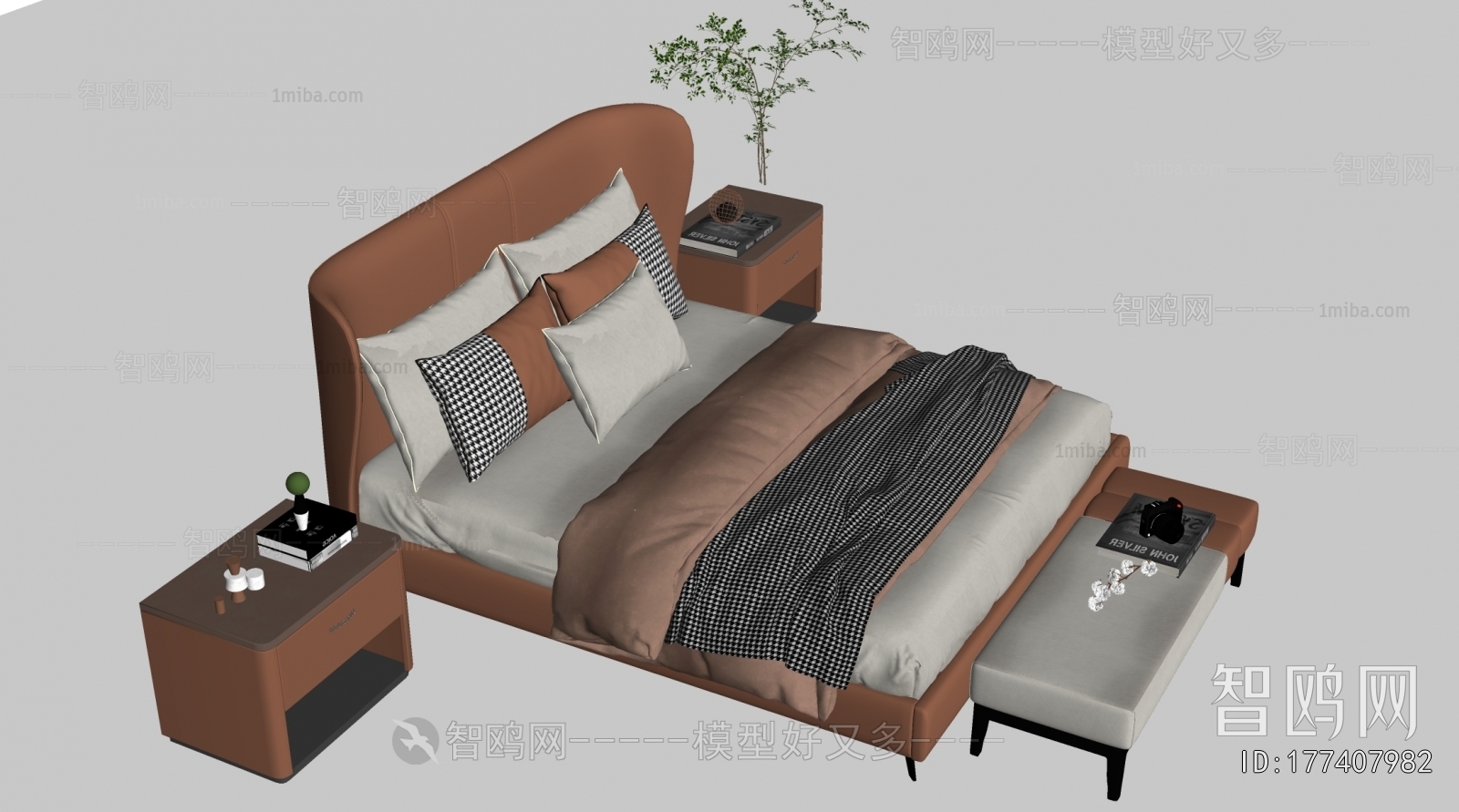 Modern Double Bed