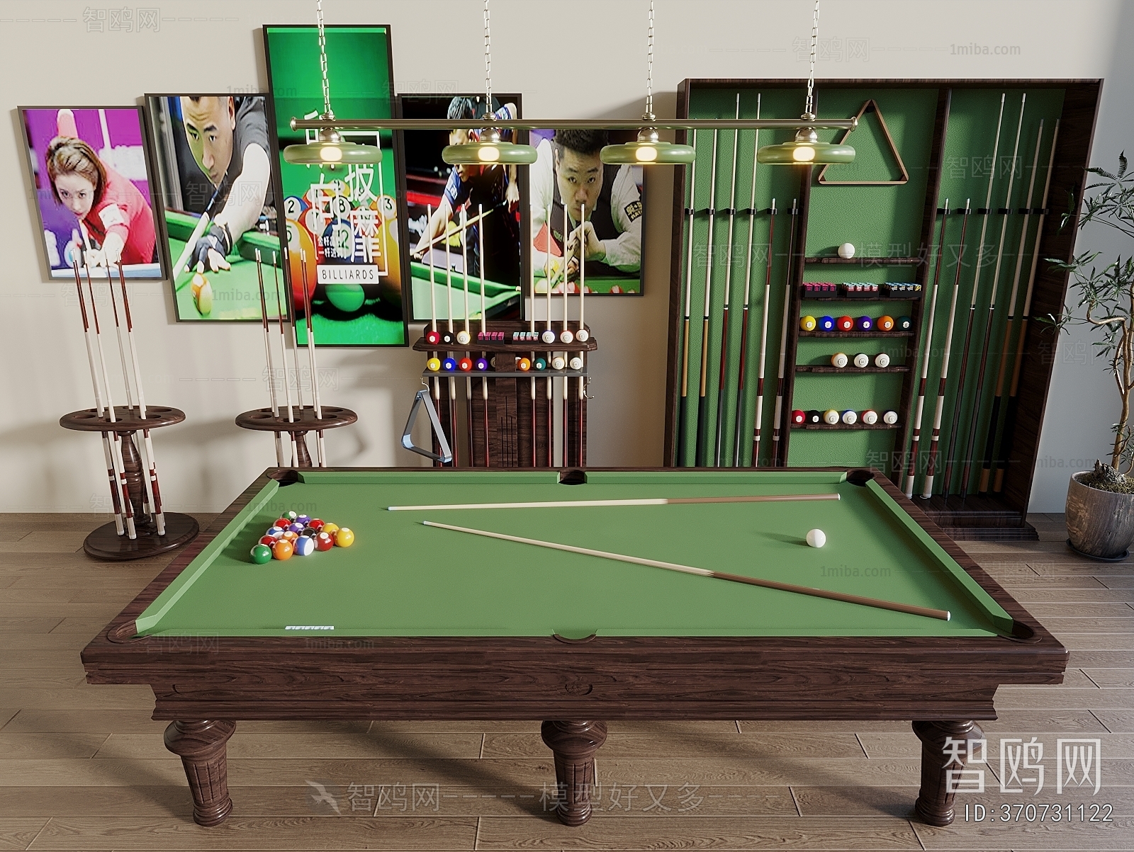 Modern Pool Table