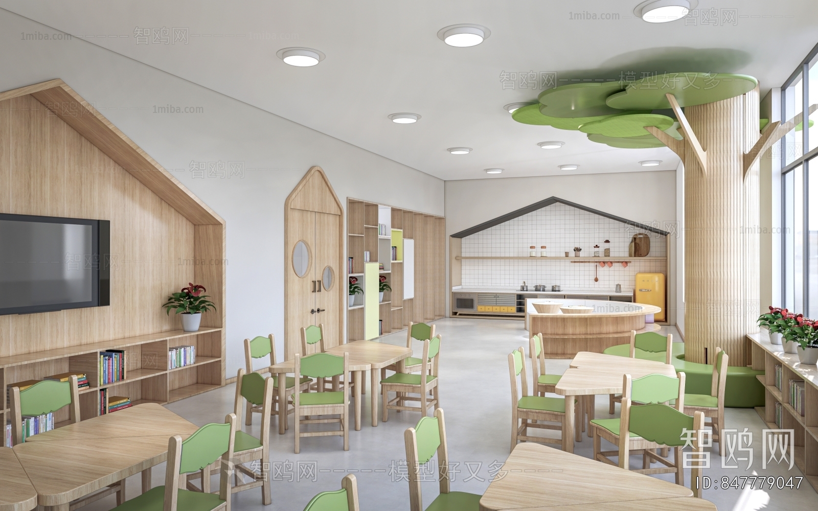 Modern Kindergarten Classrooms