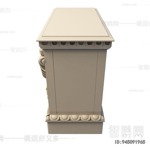 European Style Bedside Cupboard