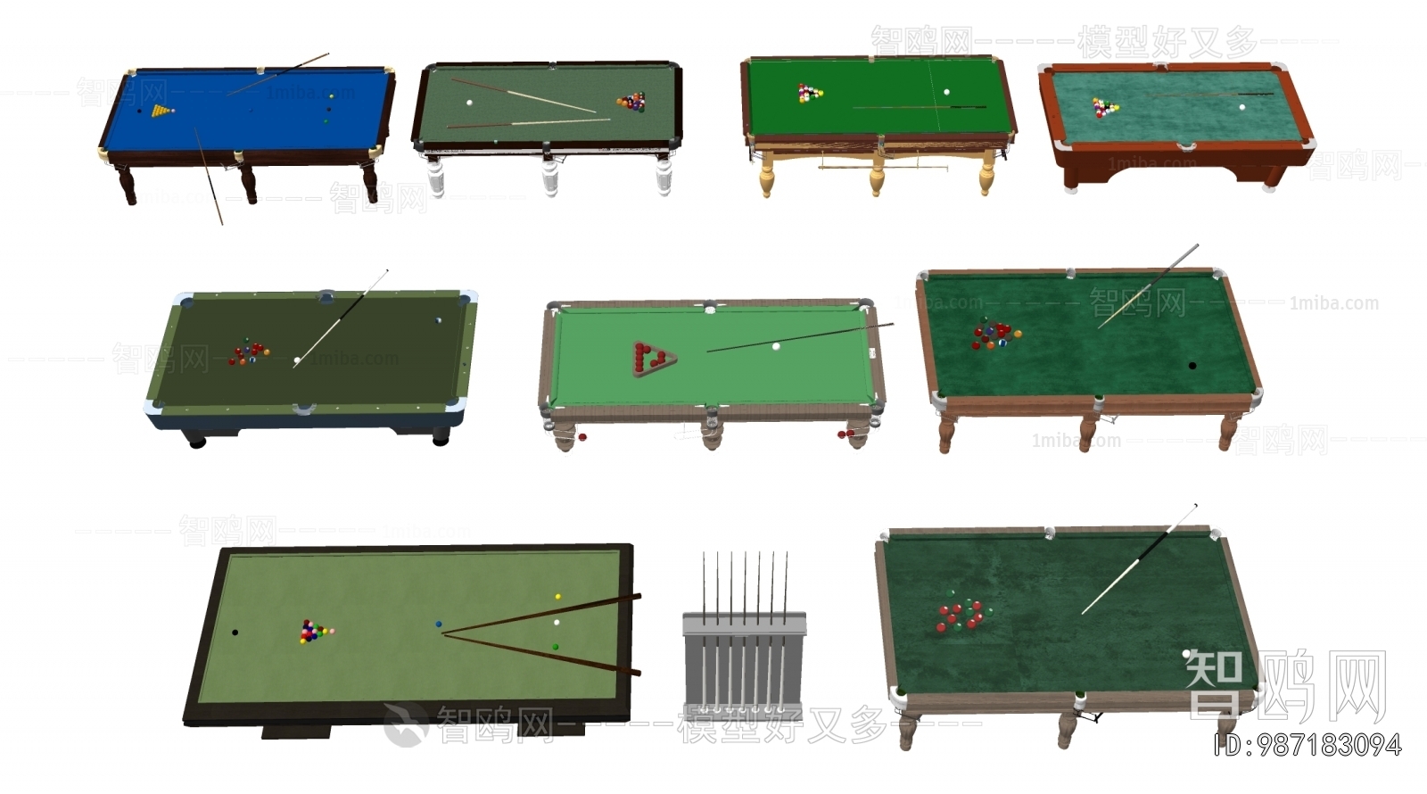 Modern Pool Table