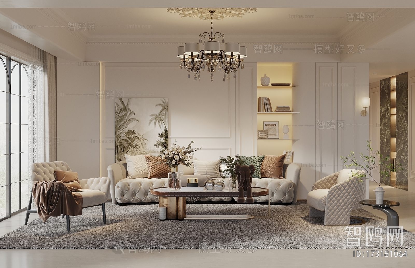 French Style A Living Room