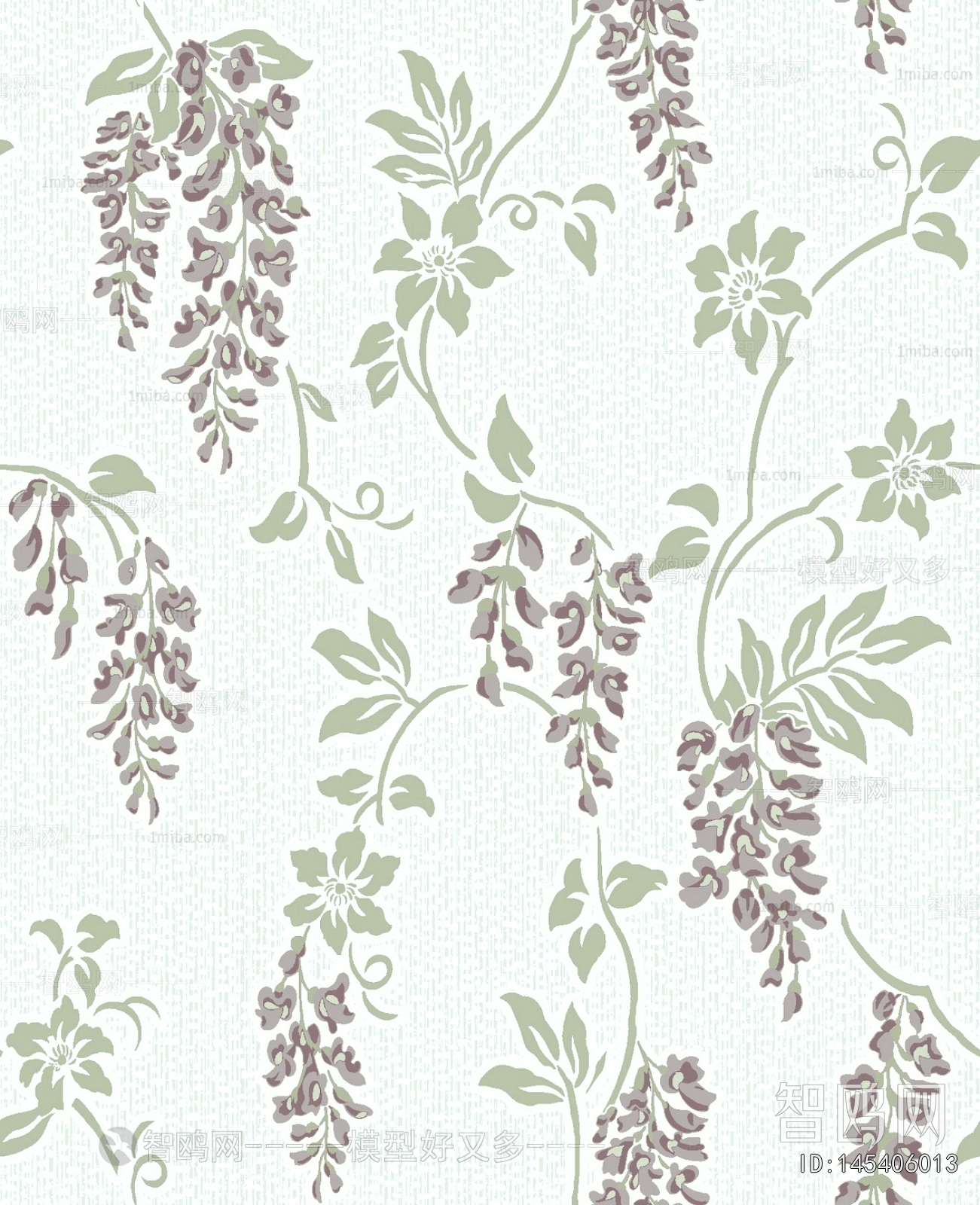 Animal And Plant Pattern Wallpaper
