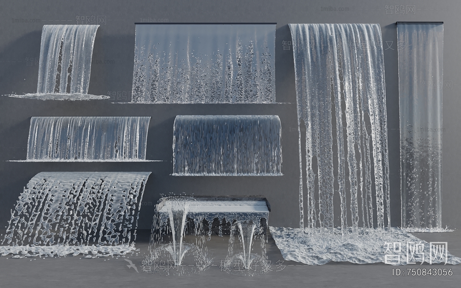 Modern Rockery Waterscape