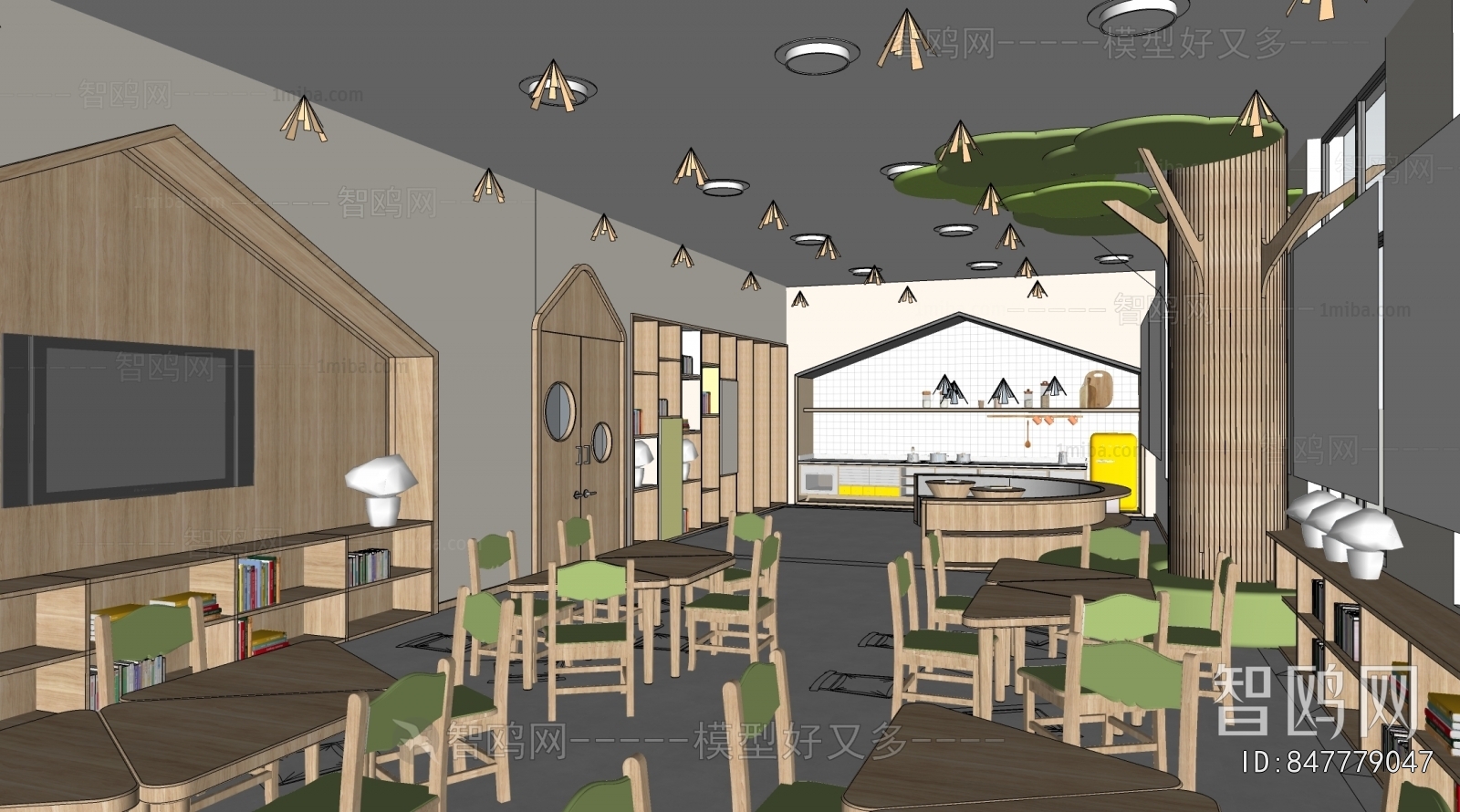 Modern Kindergarten Classrooms