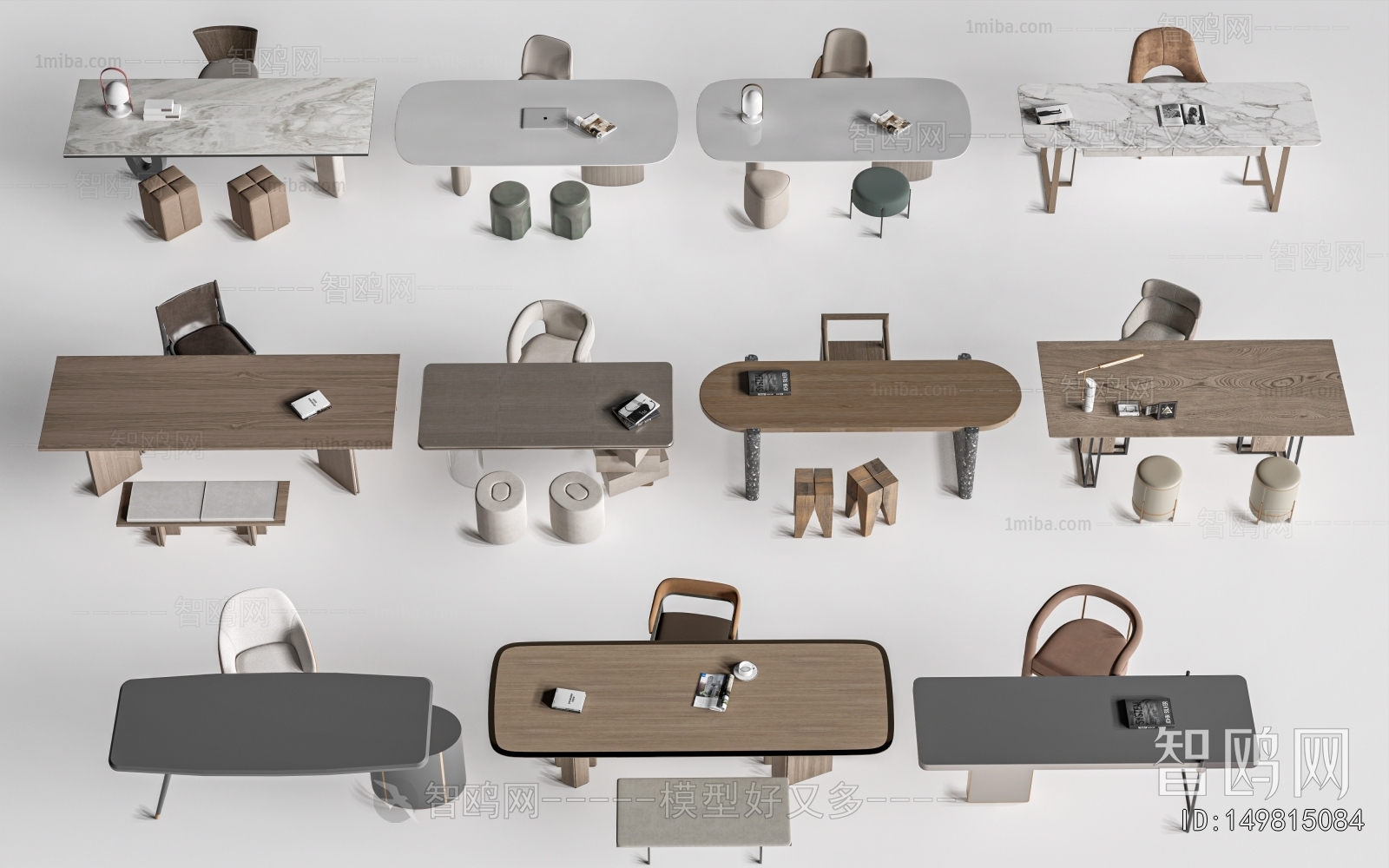 Modern Computer Desk And Chair