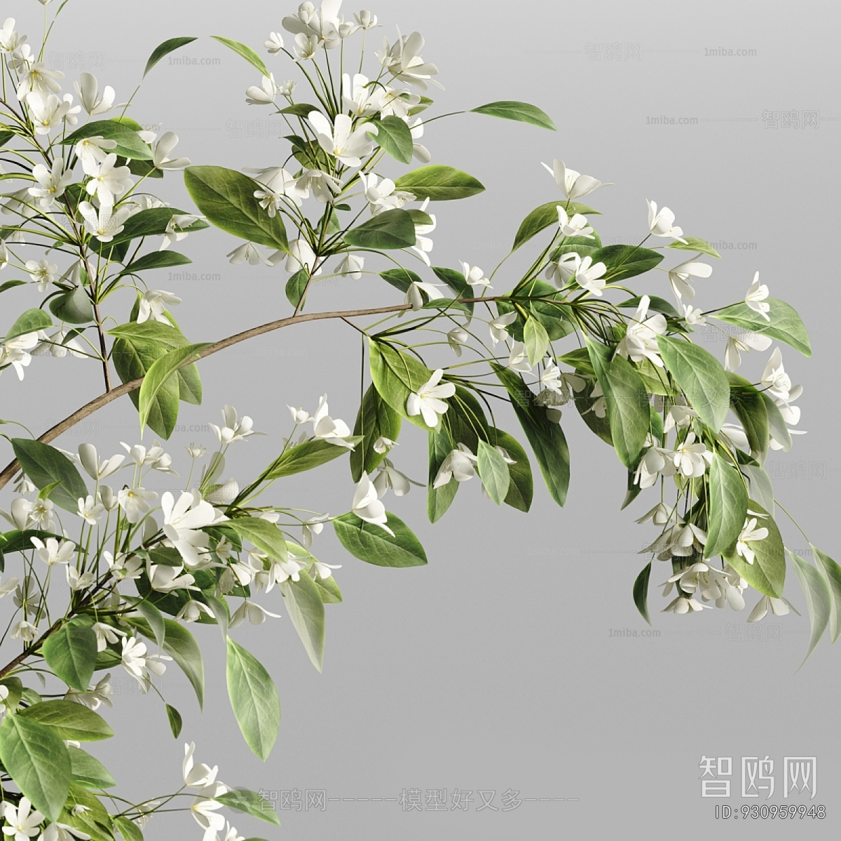 Modern Aquatic Green Plant