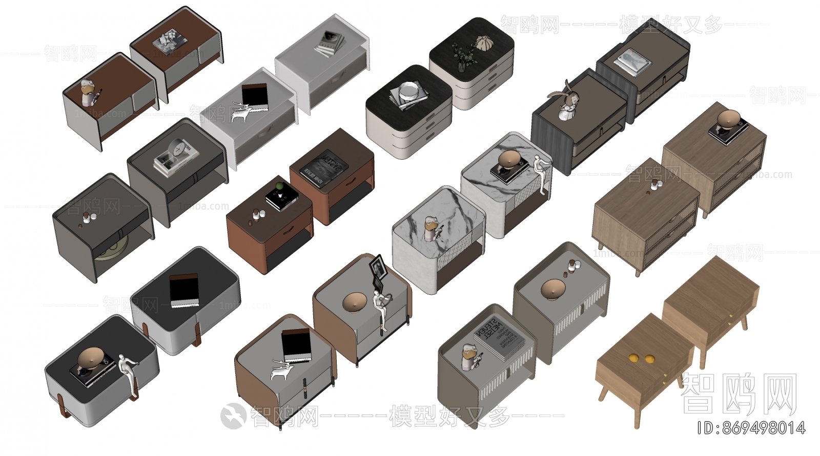 Modern Bedside Cupboard