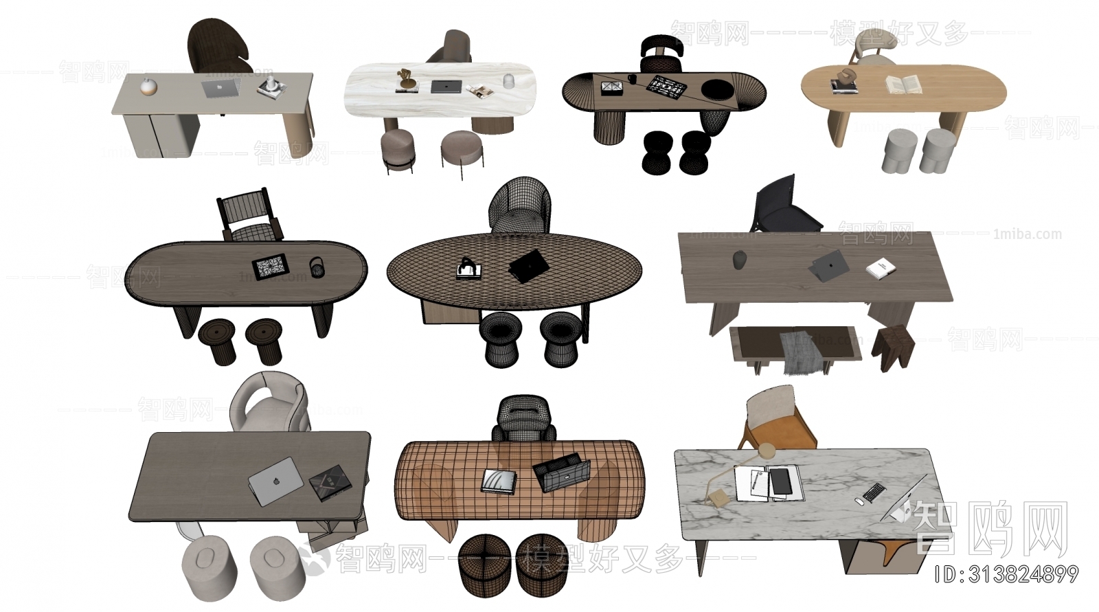 Modern Computer Desk And Chair