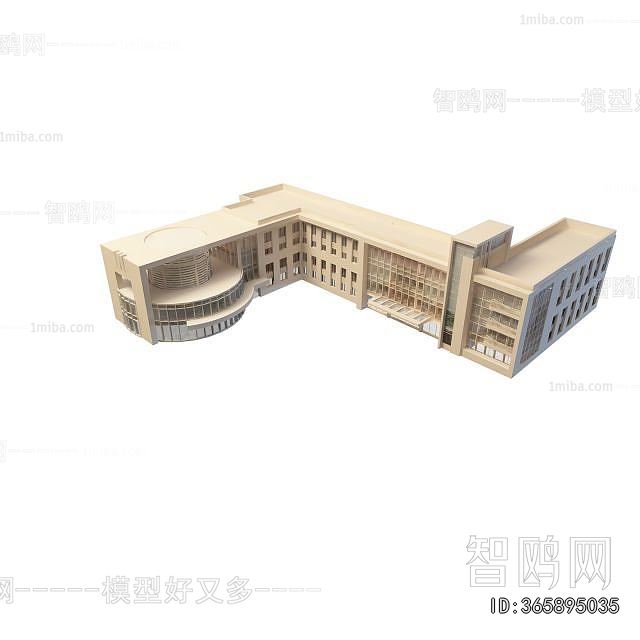 Modern Appearance Of Commercial Building