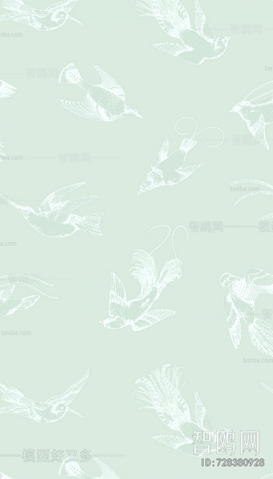 现代花纹壁纸