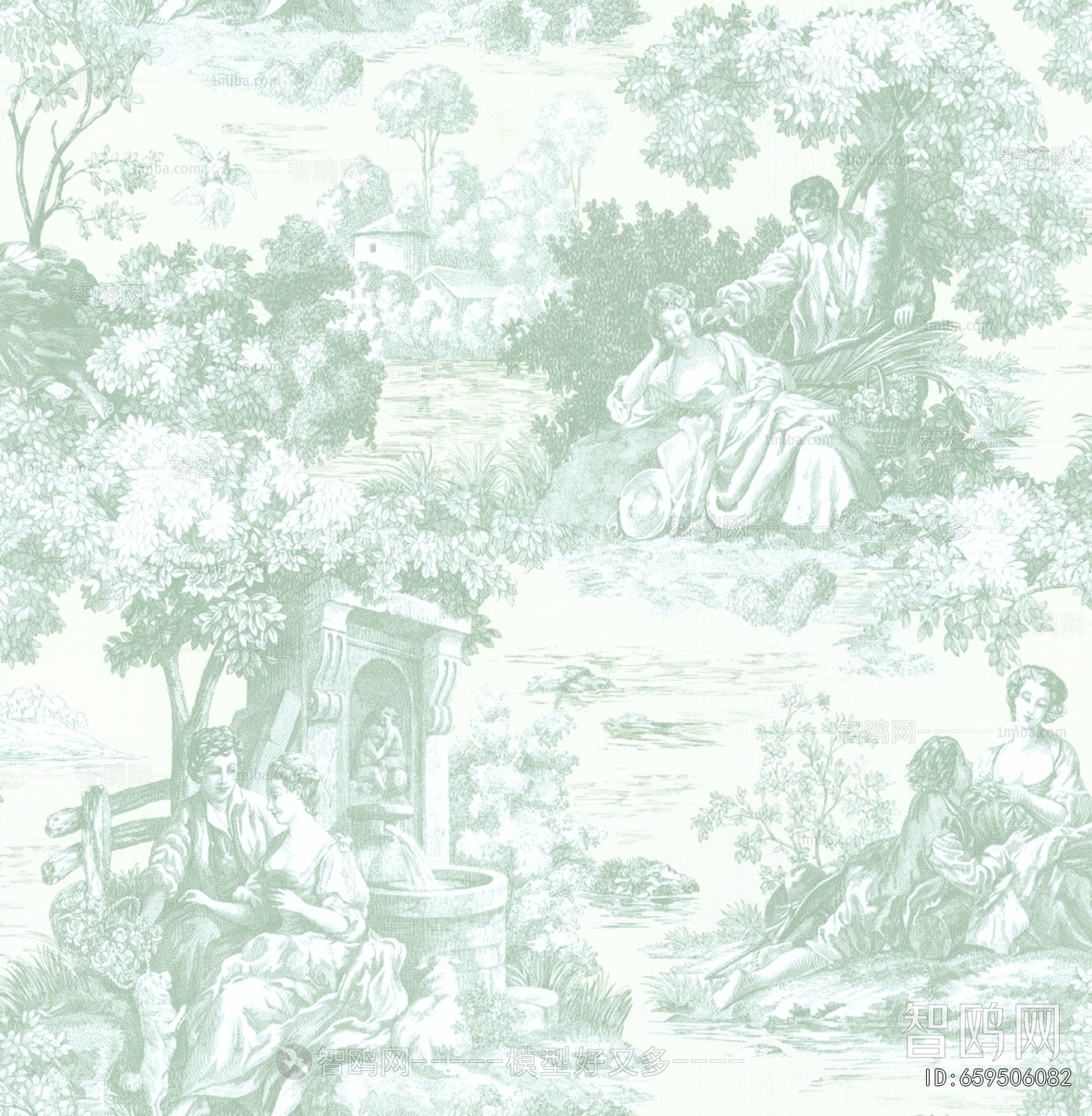 European Style Wallpaper