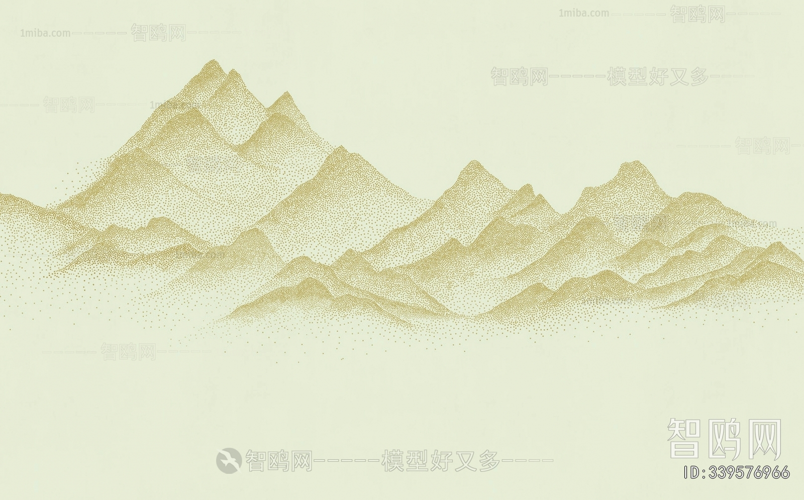 新中式壁纸壁画