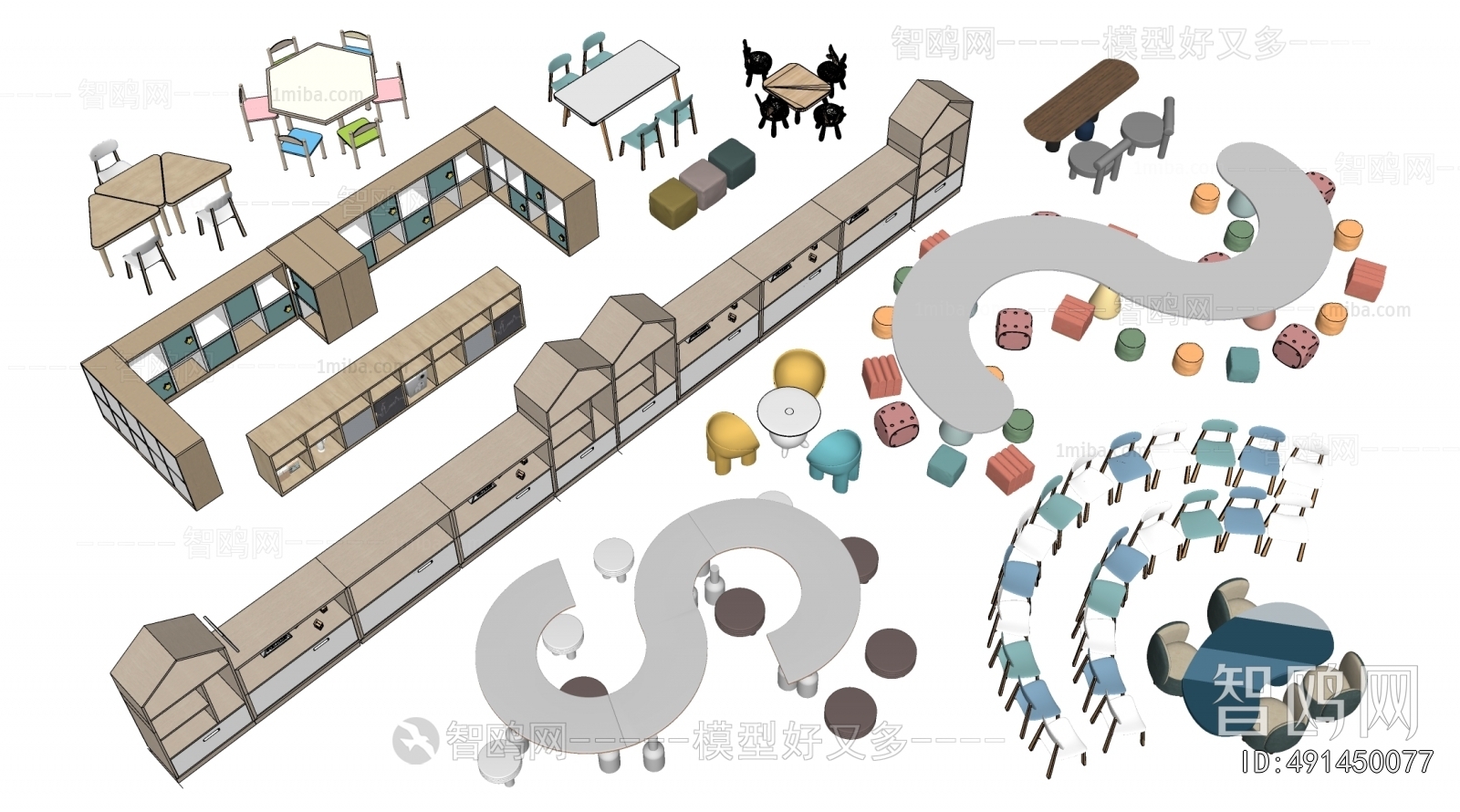 Modern Children's Table/chair