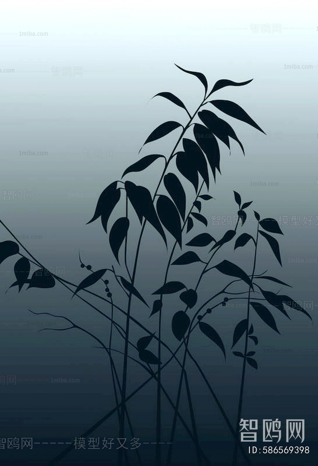 现代花纹壁纸