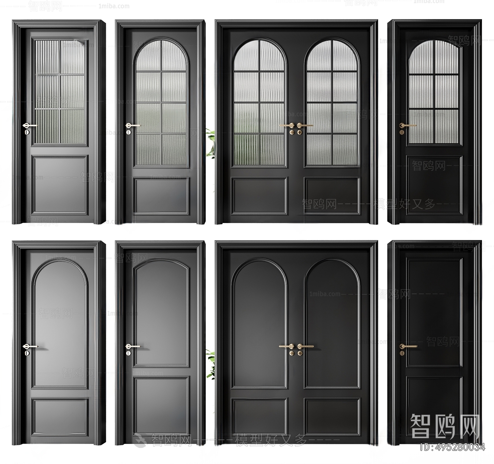 French Style Single Door