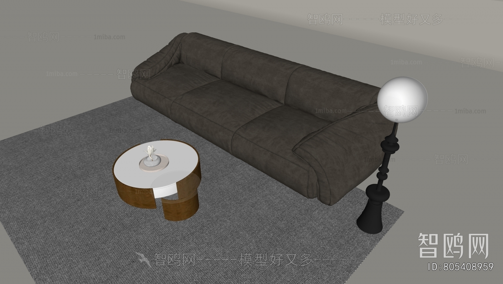 Modern Multi Person Sofa