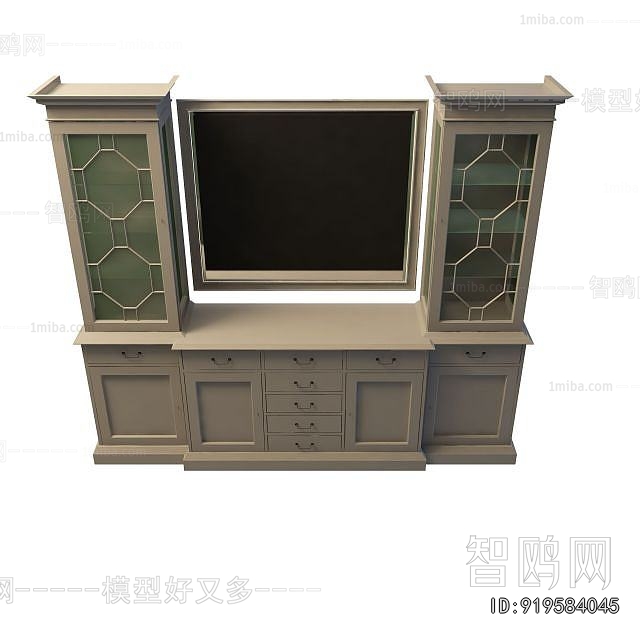 European Style Wine Cabinet