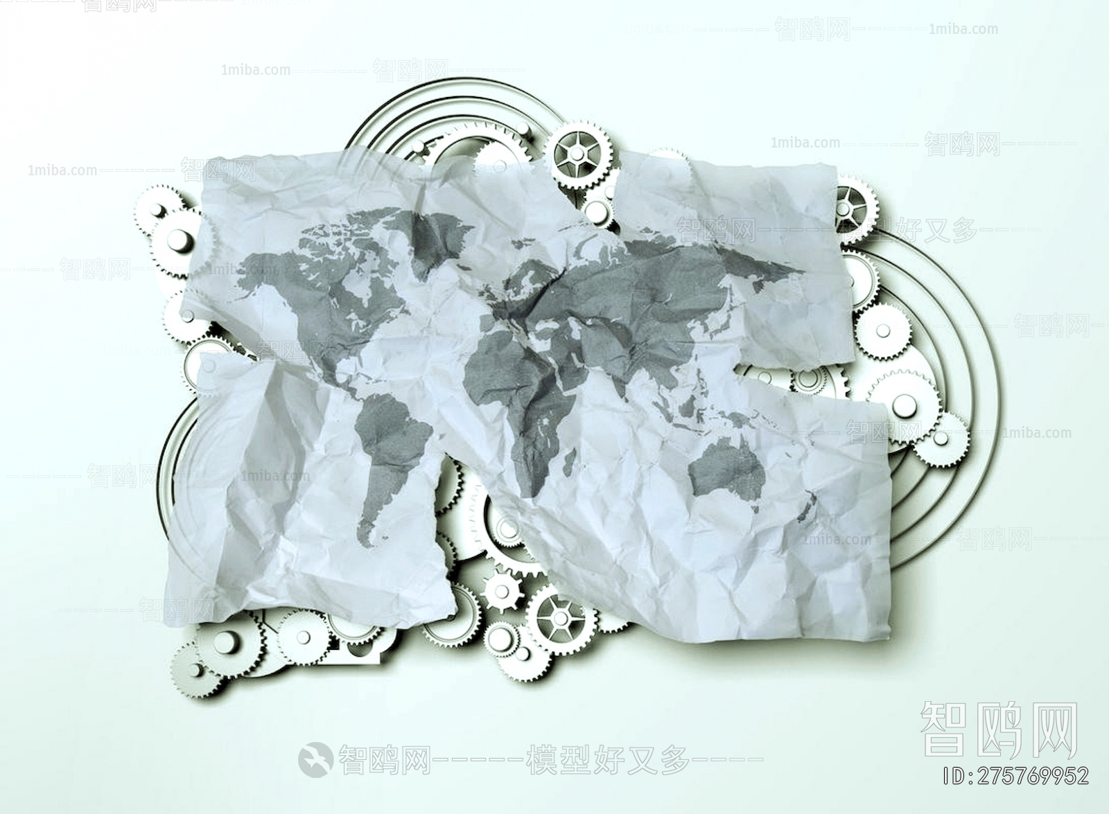 现代花纹壁纸