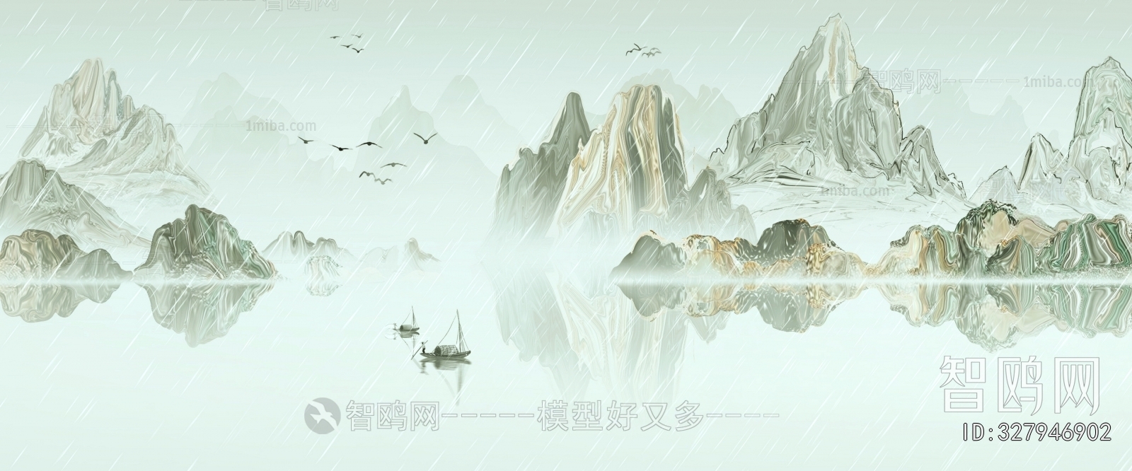 新中式壁纸