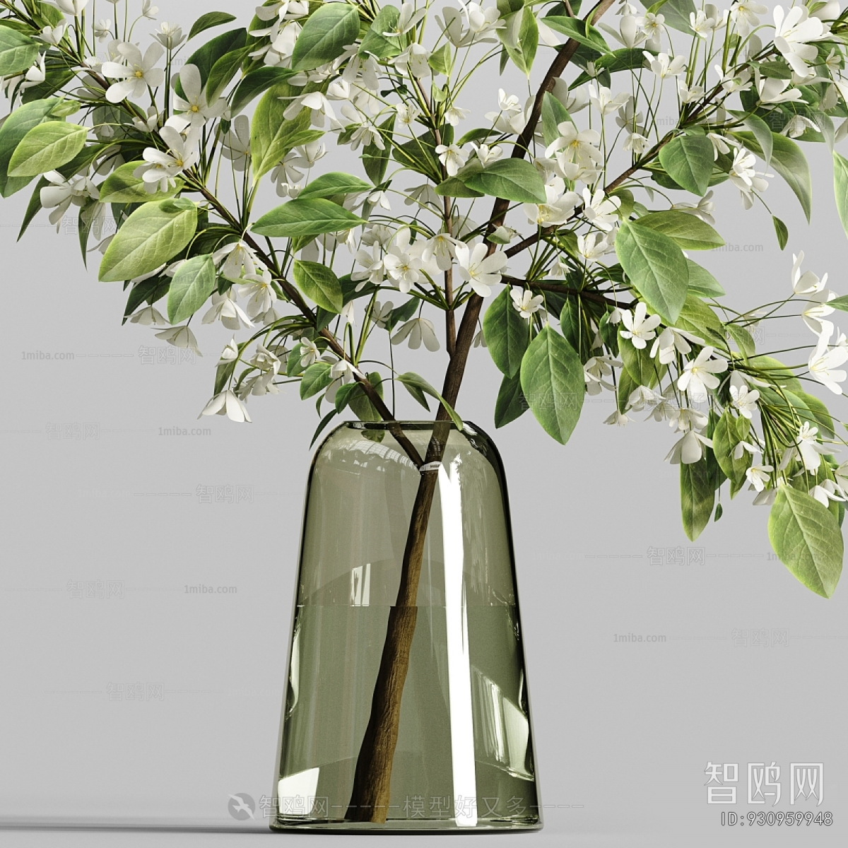 Modern Aquatic Green Plant