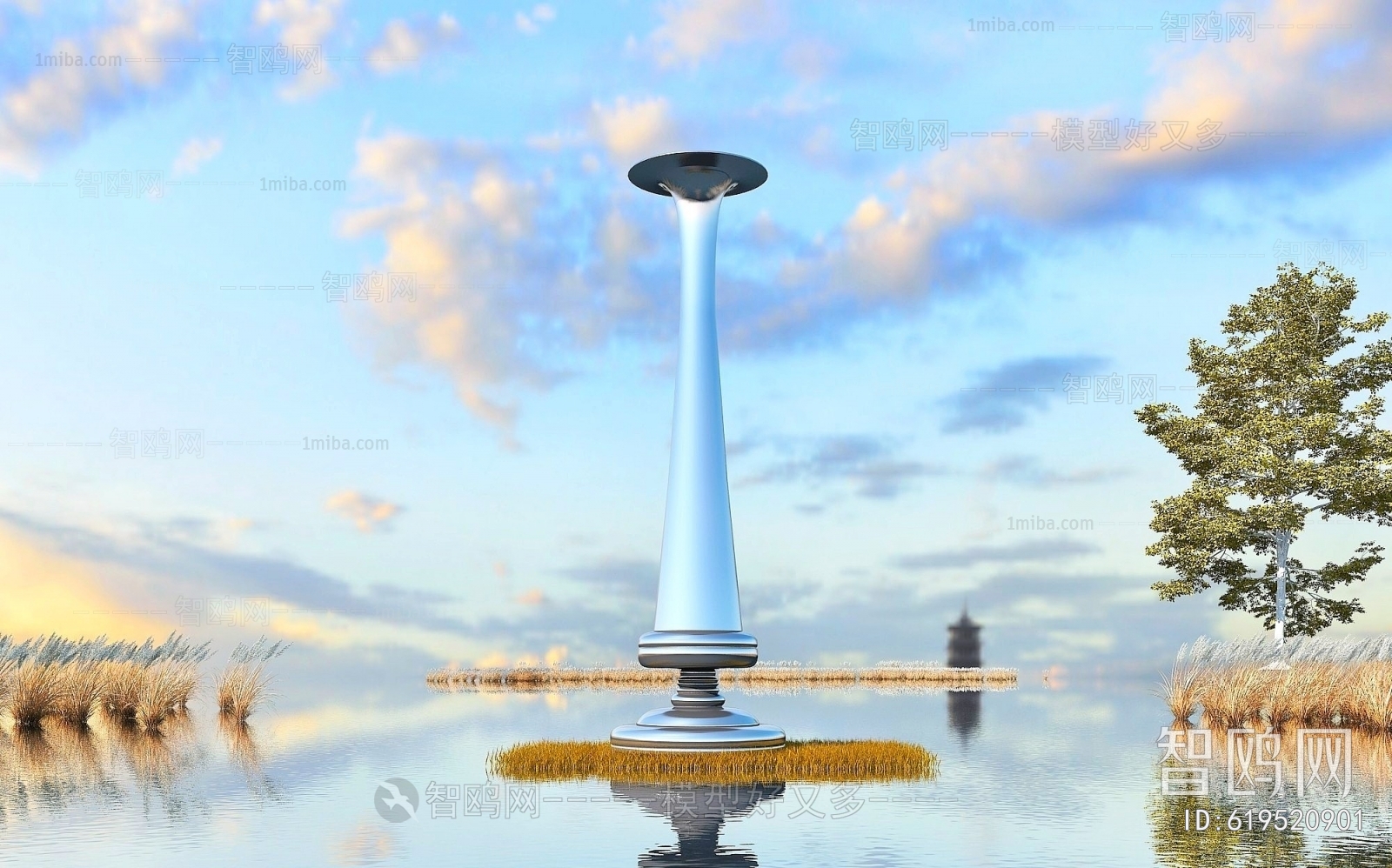 Modern Sculpture Sketch