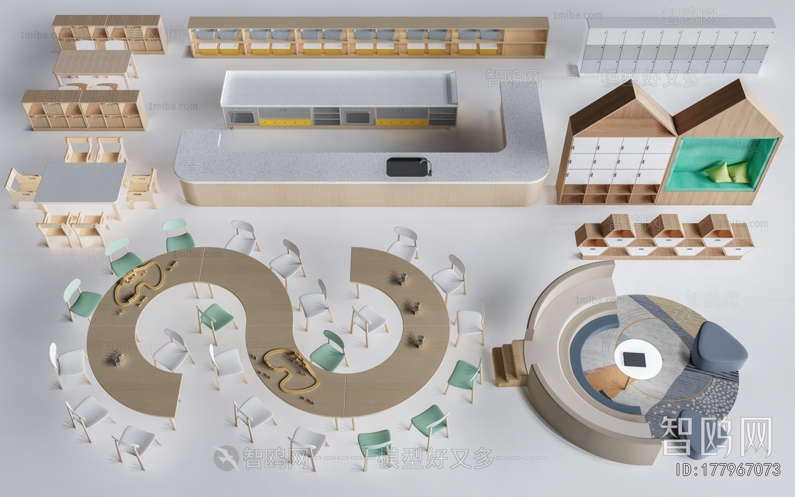 Modern Children's Table/chair