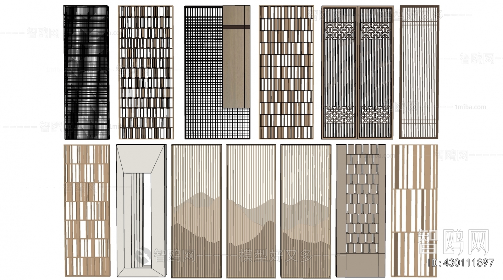 New Chinese Style Partition