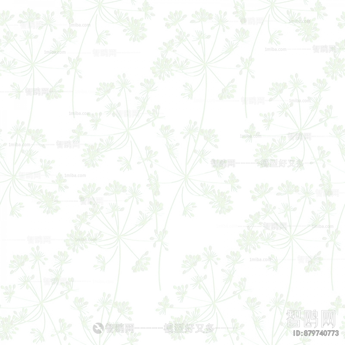 现代花纹壁纸