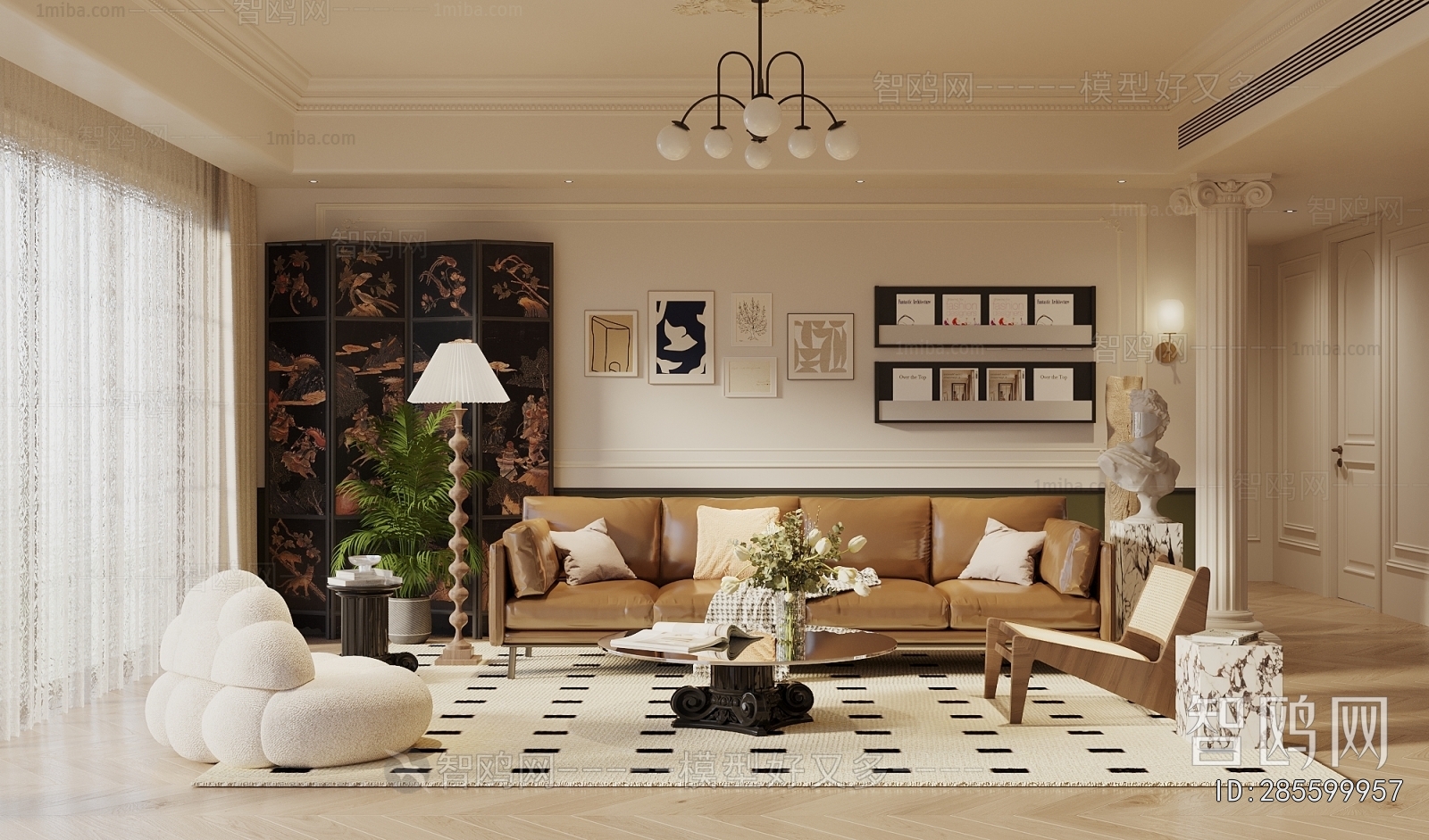 French Style A Living Room